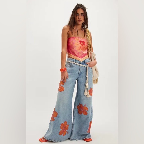 Free People Denim - FREE PEOPLE x We The Free Palisades Wide-Leg Jeans size 26